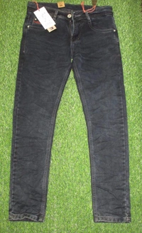Damage Jeans  - Black, 28