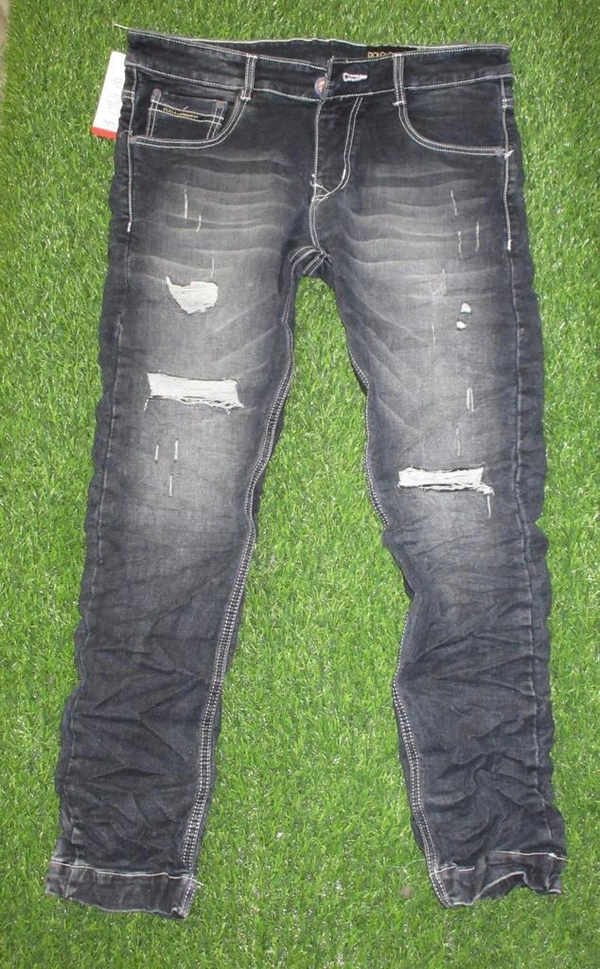 Damage Jeans  - Black, 34