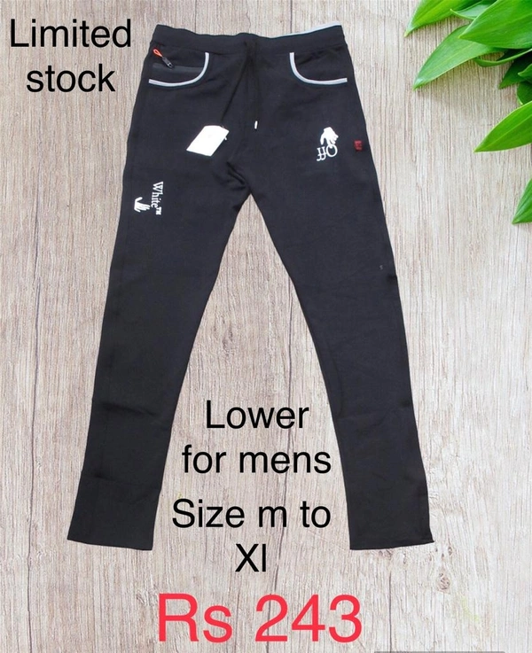 Lower For Men's 4way Lycra  - L