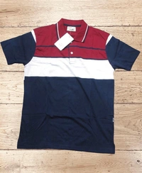 Collar Tshirt  - Black, M