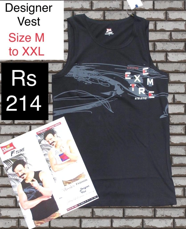 Shera Gym Vest - Black, M