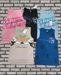 Shera Gym Vest - Blush Pink, Xl