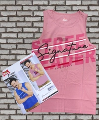 Shera Gym Vest - Blush Pink, Xl