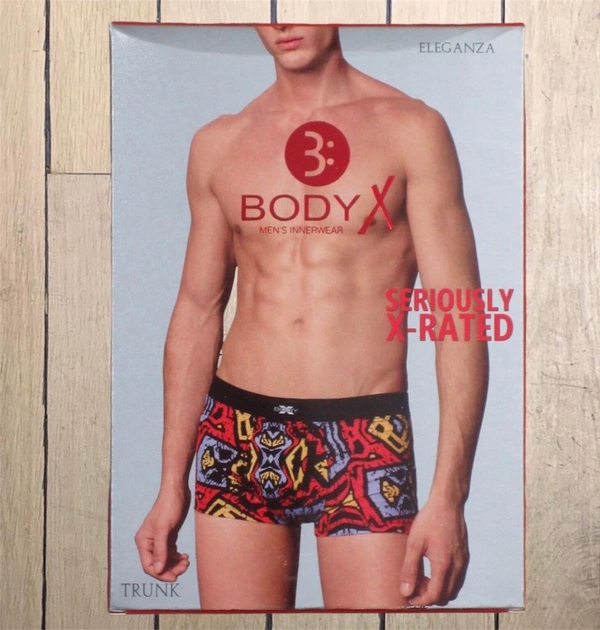 Body X Men's Innerwear  - Black, L
