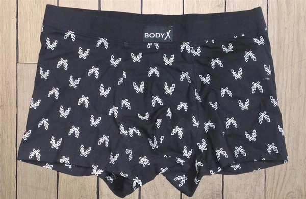 Body X Men's Innerwear  - Black, Xl