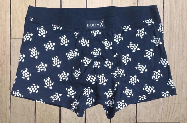 Body X Men's Innerwear  - Navy Blue, M