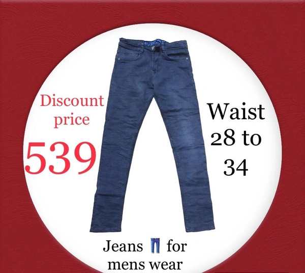 Jeans For Men's  - Morocco Brown, 32