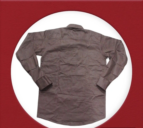 Shirt Single Pocket, For Men's Wear  - Gray, M