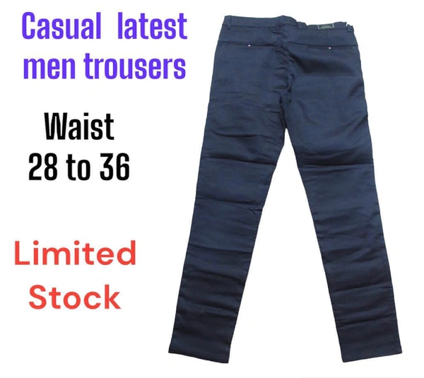 Trousers  For Men  - Mercury, 30