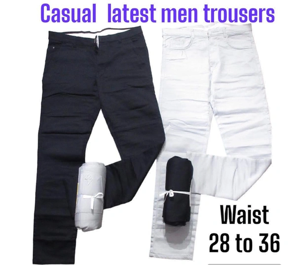 Trousers  For Men  - Mercury, 30