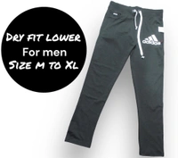 Dry Fit Lower For Men  - White, Xl