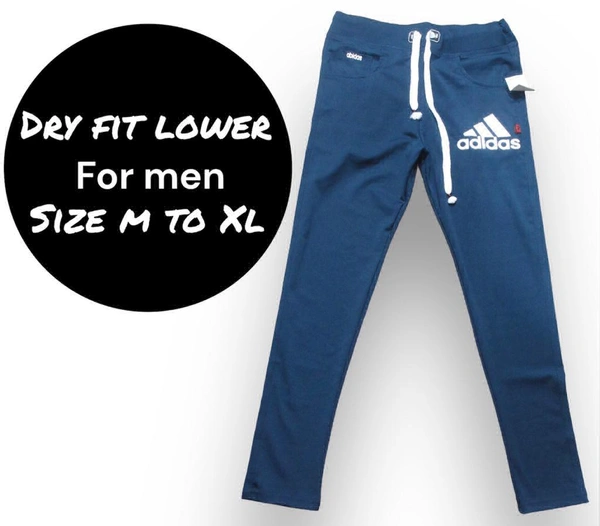 Dry Fit Lower For Men  - White, Xl