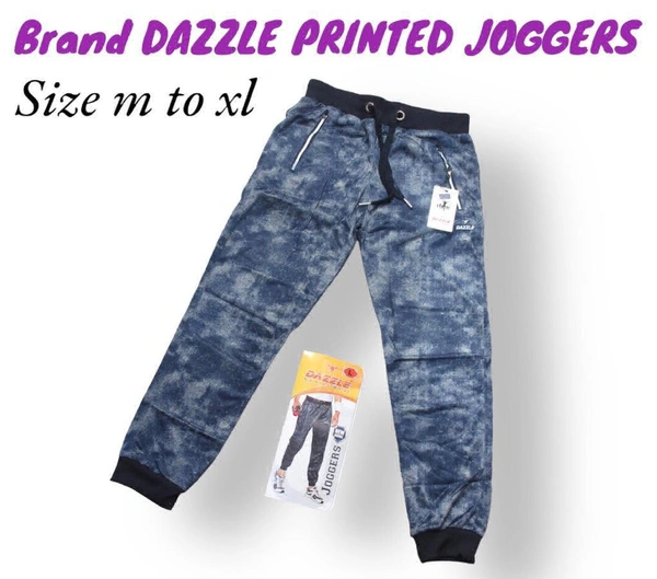 Dazzle Lower Joggers For Men  - Gray, Xl