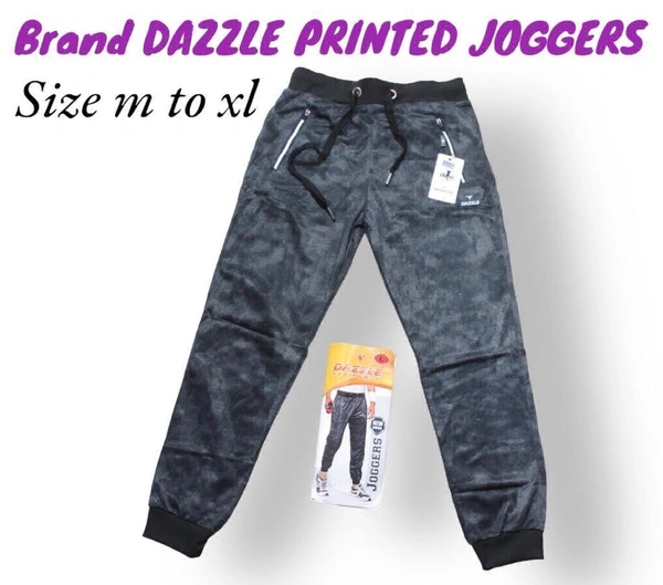 Dazzle Lower Joggers For Men  - Gray, Xl