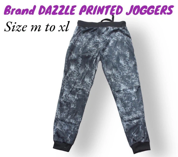 Dazzle Lower Joggers For Men  - Gray, Xl