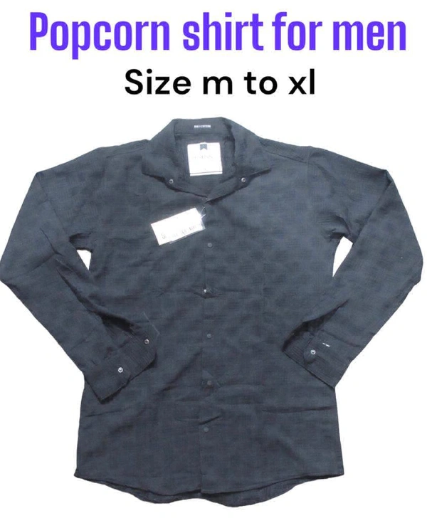 Popcorn Shirt For Men  - White, M