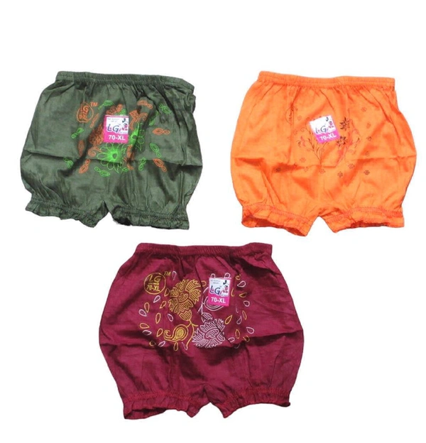 Bloomers Innerwear For Kids, Boys \ Girls Pack Of 3 - Portage, 60