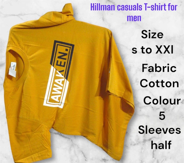 Hillman Cotton Tshirt  - White, S