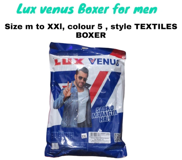 Lux Venus Boxer  - Red, L