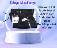 Safayer Messi For Men  - Black, Xl