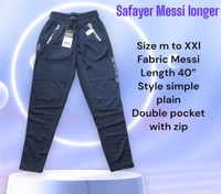 Safayer Messi For Men  - Navy Blue, M