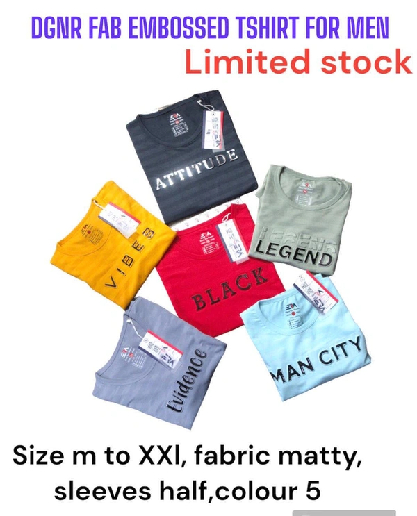 Matty Tshirt For Men  - Red, M