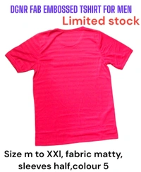 Matty Tshirt For Men  - Red, M