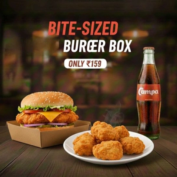BITE-SIZED BURGER BOX