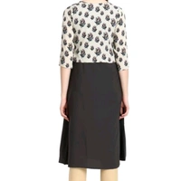 SPYCART Printed Crepe Jacket Kurti -  XL