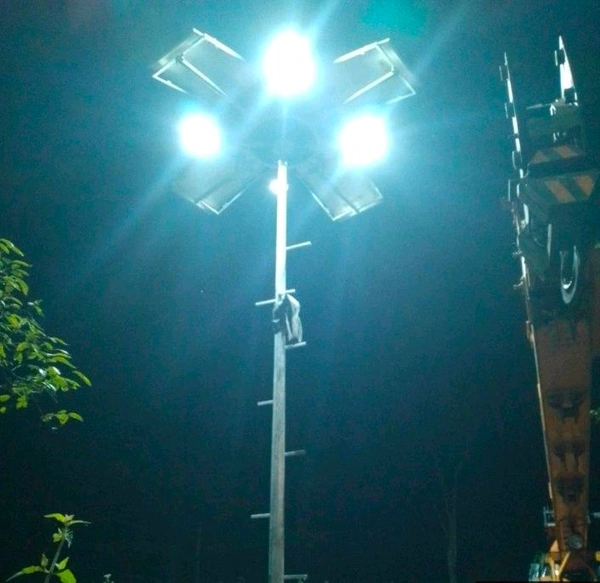 High Mast Pole - 9 mtr