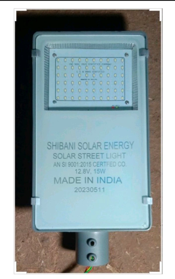 15 Watt Solar Street Light Set Manufacturers and Supplier.