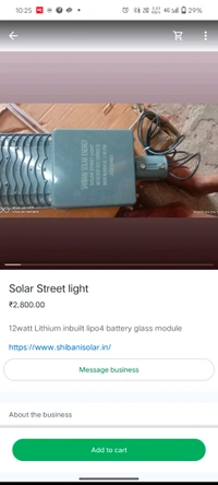 Solar Street Light