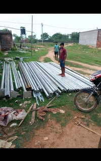 GI Pole 6 mtr to 10 mtr