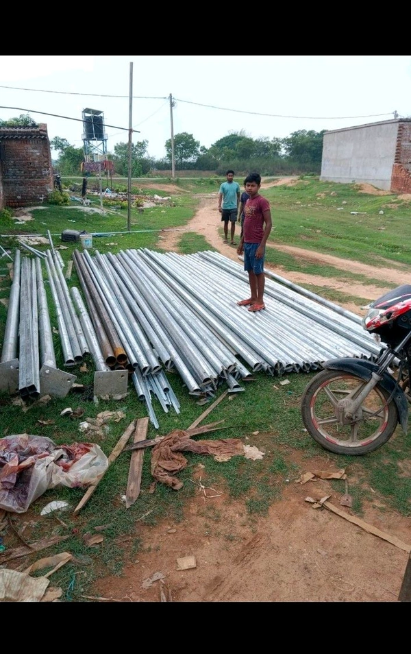 GI Pole 6 mtr to 10 mtr