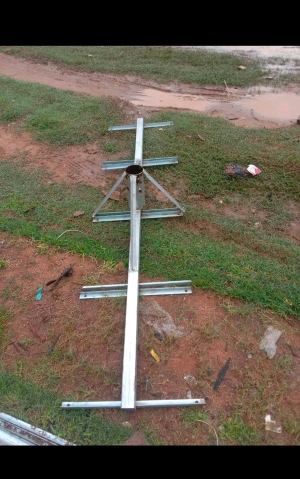 GI Pole 6 mtr to 10 mtr