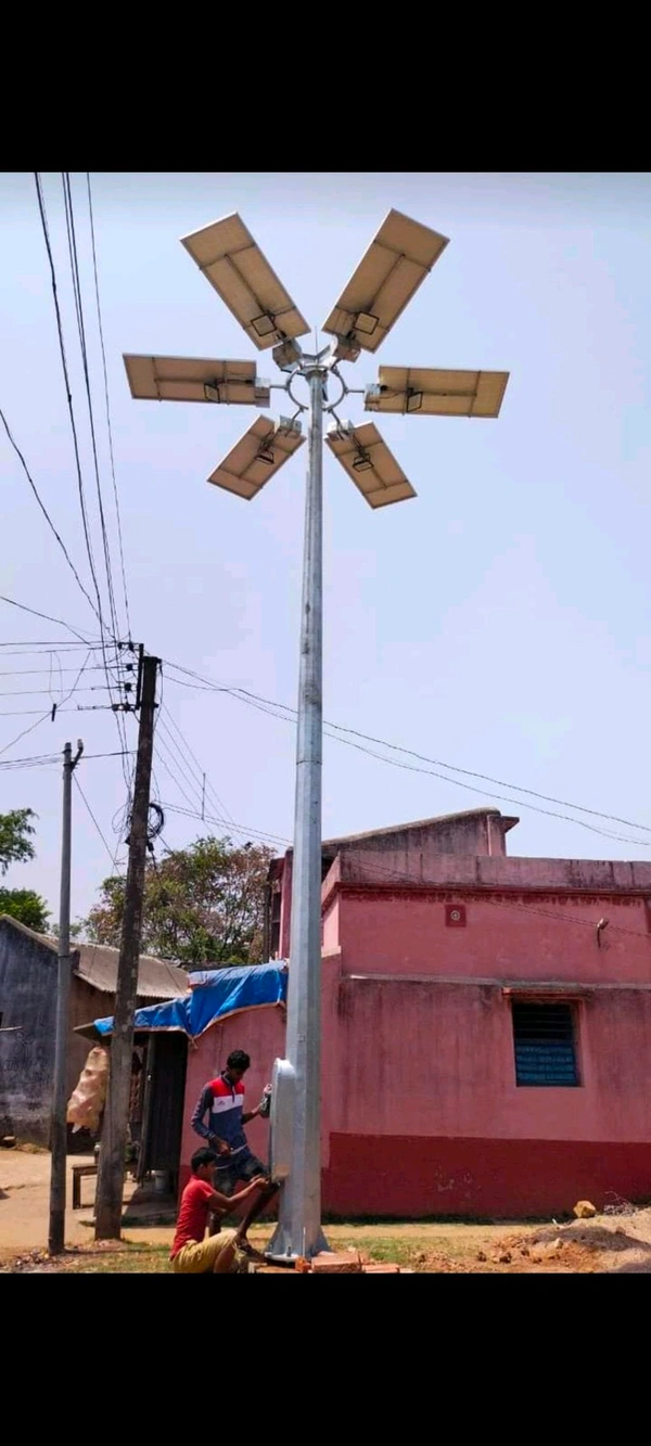 Solar High Mast Winches System