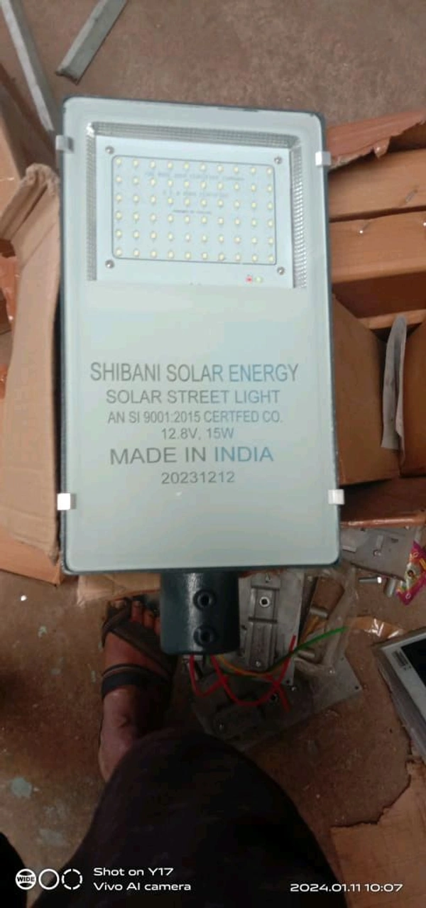 20W Solar Street Light Set