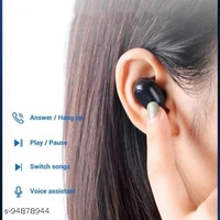 : Bluetooth Headphones & Earphones - Black, Free