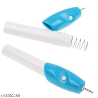 Naitik Creation Plastic Name Writing Power Engraving Pen  - Blue