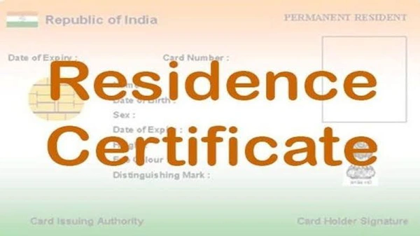 Resident Certificate 