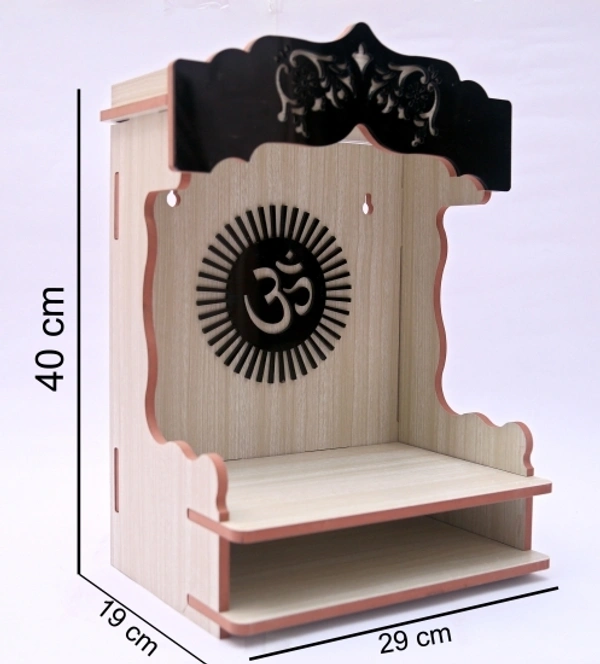 Wooden Beautiful Plywood Mandir Pooja Room Home Decor 