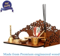 Wooden Beautiful Mandir Pooja Room Home Decor Office OR Home Temple Wall Hanging Product