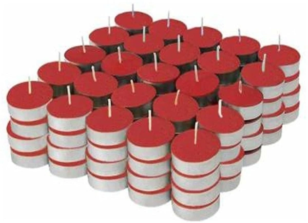 Ripp Unscented Wax Tealight Candles for Diwali, Home Decoration Candle CandlePack of 50