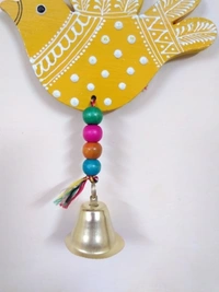 Bird Hanging Handmade and Hand-Painted Main Door Latkan Toran For Pooja