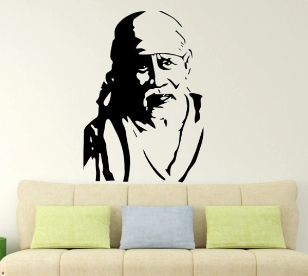 Sai Baba Large Removable Sticker