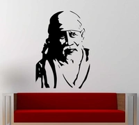 Sai Baba Large Removable Sticker