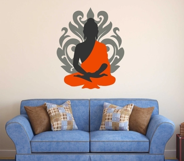 Buddha Large Removable Sticker