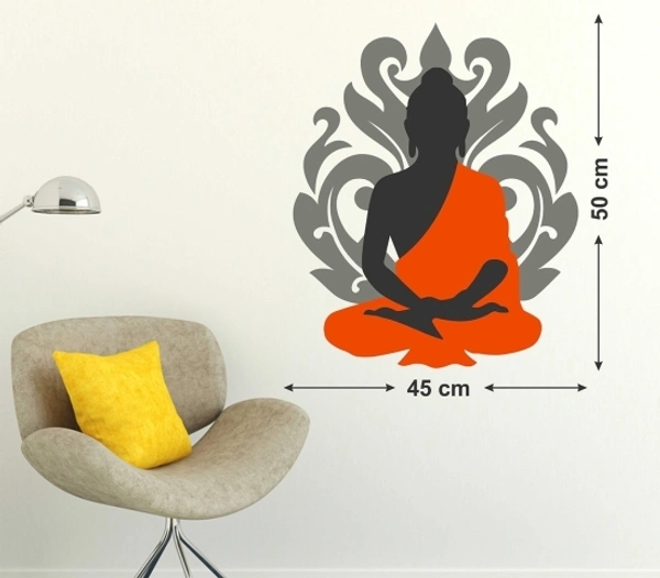 Buddha Large Removable Sticker