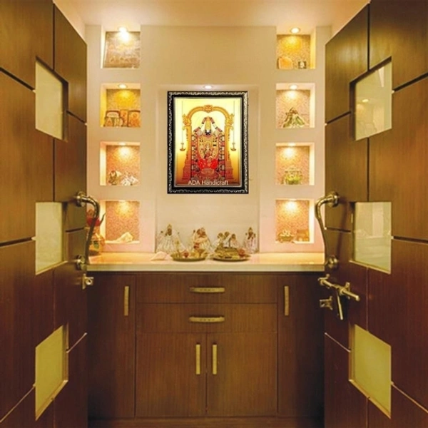 Handicraft Gold-plated  Photo God Venkateswara Swami