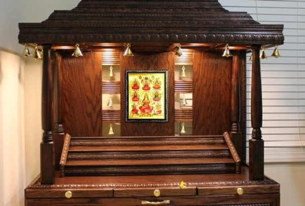Handicraft Gold-plated Photo God Laxmi Devi